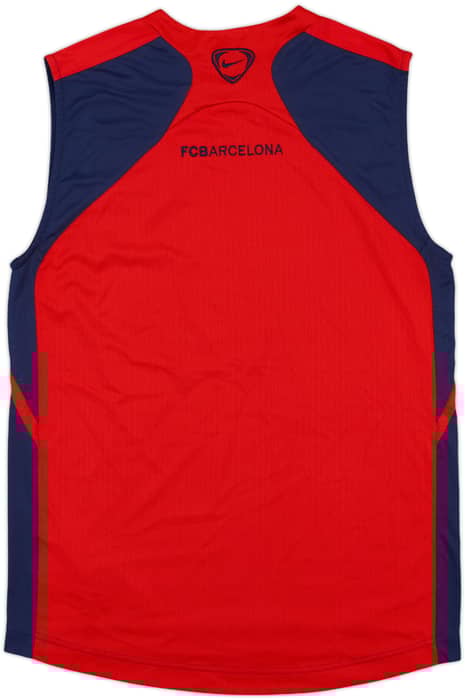 2007-08 Barcelona Nike Training Vest - 8/10 - (S)