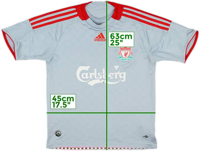 2008-09 Liverpool Away Shirt - 6/10 - (L.Boys)