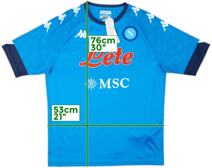 2020-21 Napoli Home Shirt (XL)