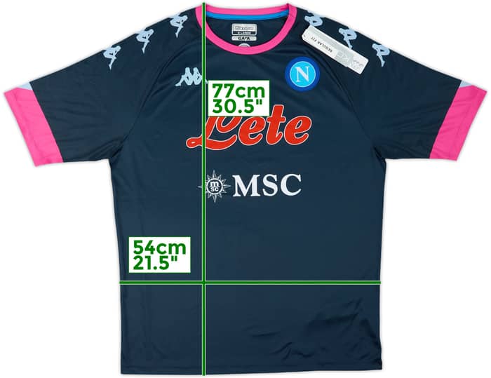 2020-21 Napoli Third Shirt (XL)