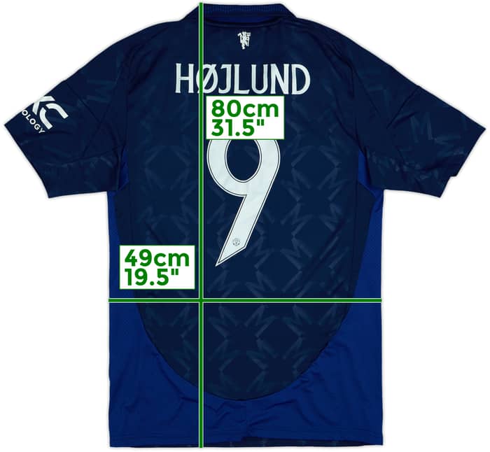 2024-25 Manchester United Away Shirt Hojlund #9 - 8/10 - (M)
