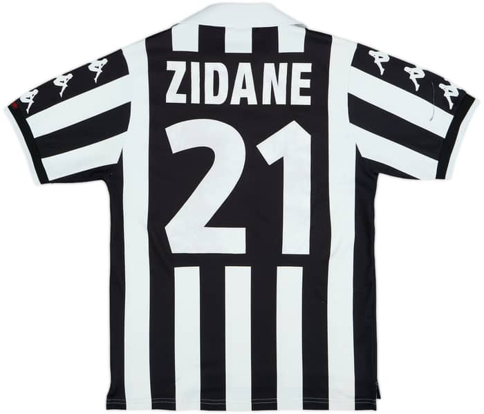 1999-00 Juventus Home Shirt Zidane #21 - 6/10 - (S)