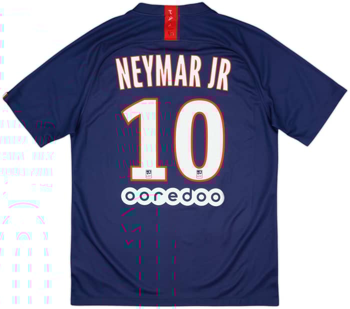 2019-20 Paris Saint-Germain Home Shirt Neymar Jr #10 - 10/10 - (M)