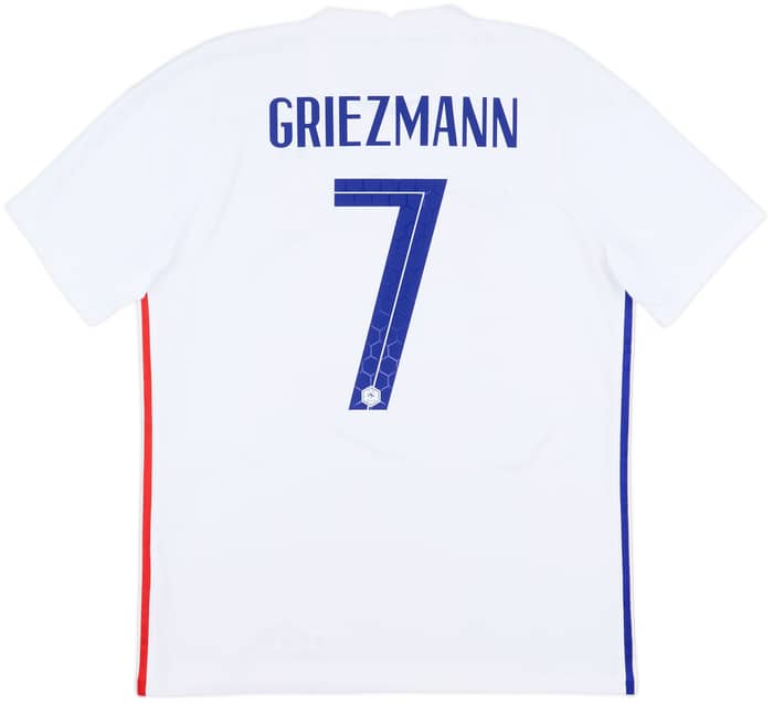 2020-21 France Away Shirt Griezmann #7 - 9/10 - (L)