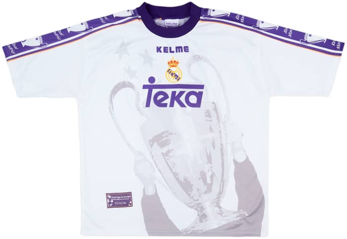 1998-00 Real Madrid 'Final Copa De Europa' Shirt - 8/10 - (L)