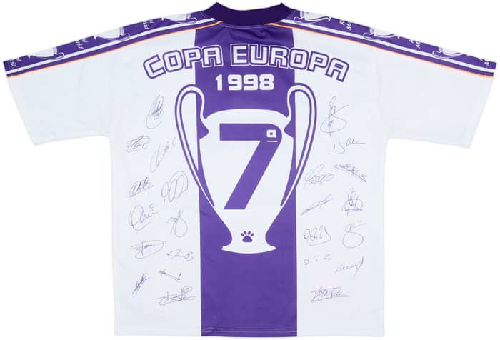 1998-00 Real Madrid 'Final Copa De Europa' Shirt - 8/10 - (L)