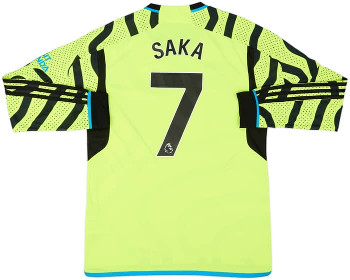 2023-24 Arsenal Away L/S Shirt Saka #7 (L)