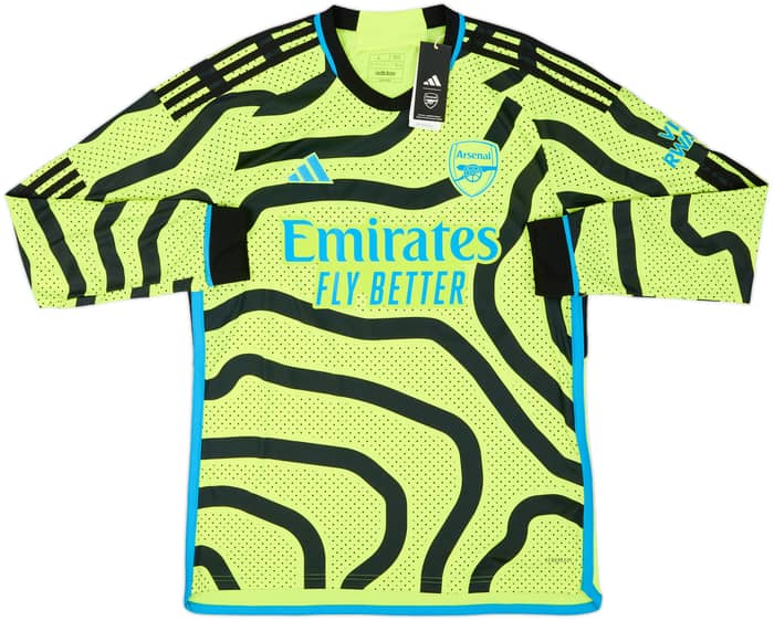 2023-24 Arsenal Away L/S Shirt Saka #7 (L)