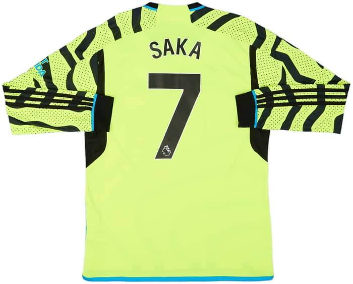 2023-24 Arsenal Away L/S Shirt Saka #7 (L)