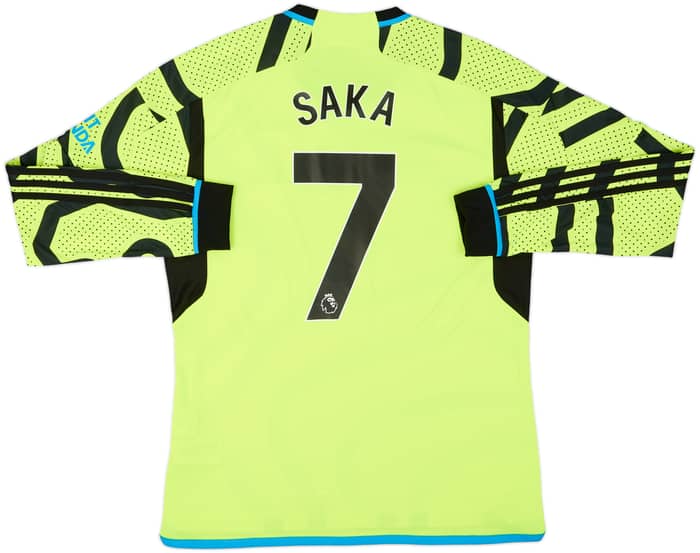 2023-24 Arsenal Away L/S Shirt Saka #7 (L)