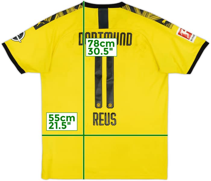 2019-20 Borussia Dortmund Home Shirt Reus #11 - 4/10 - (L)
