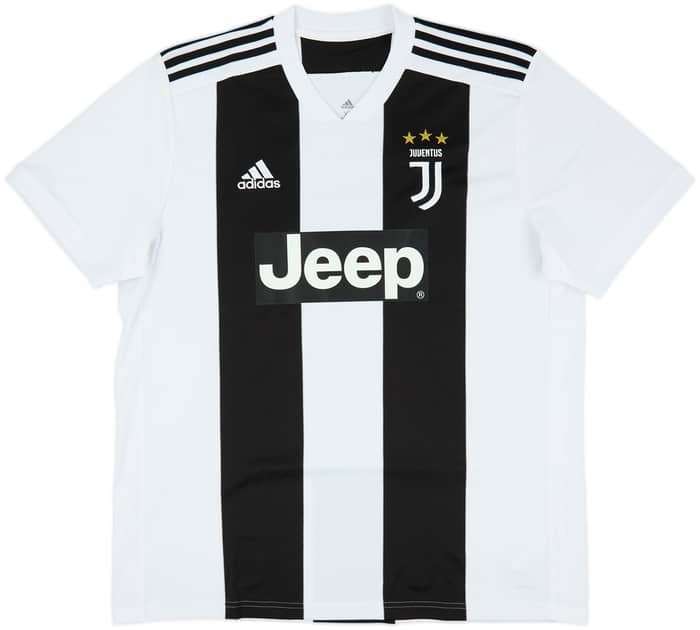 2018-19 Juventus Home Shirt Chiellini #3 - 8/10 - (XL)