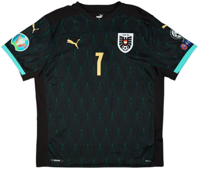 2020-21 Austria Away Shirt Arnautovic #7 - 8/10 - (XL)