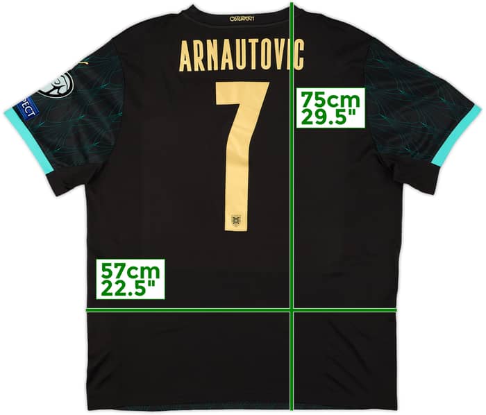 2020-21 Austria Away Shirt Arnautovic #7 - 8/10 - (XL)