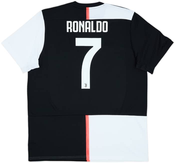 2019-20 Juventus Home Shirt Ronaldo #7 - 9/10 - (XL)