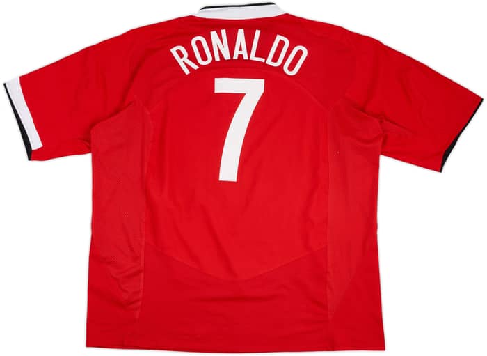 2004-06 Manchester United Home Shirt Ronaldo #7 - 8/10 - (3XL)