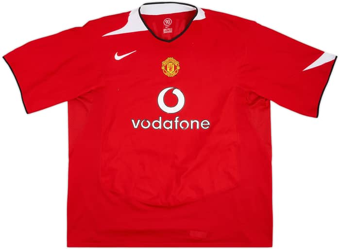 2004-06 Manchester United Home Shirt Ronaldo #7 - 8/10 - (3XL)