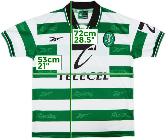 1998-99 Sporting CP Home Shirt - 8/10 - (S)