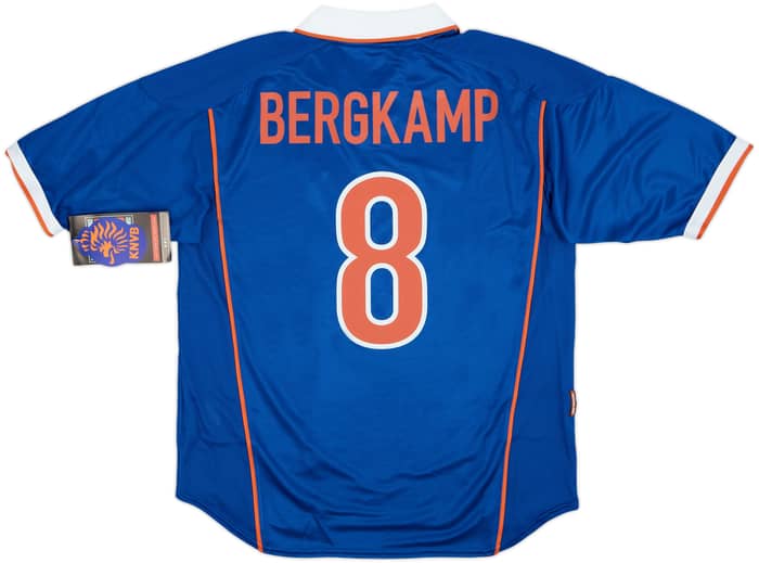 1998-00 Netherlands Away Shirt Bergkamp #8 (L)