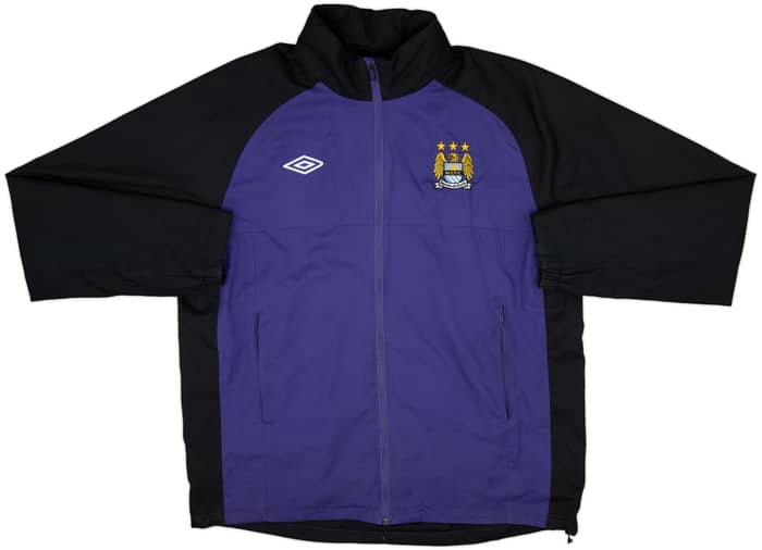 2012-13 Manchester City Umbro Hooded Rain Jacket - 8/10 - (XL)