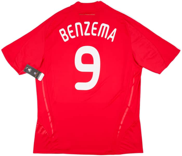 2007-08 France Away Shirt Benzema #9 (XL)