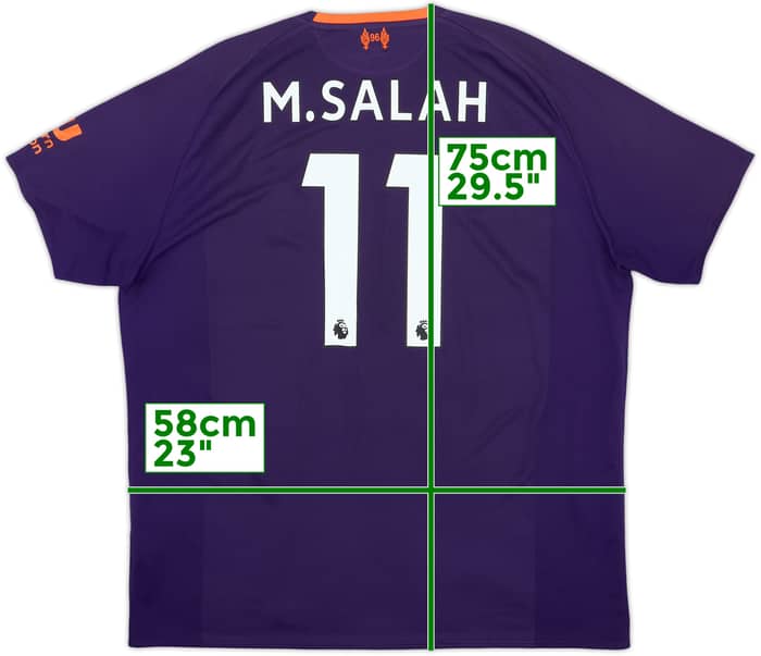 2018-19 Liverpool Away Shirt M.Salah #11 - 6/10 - (XL)