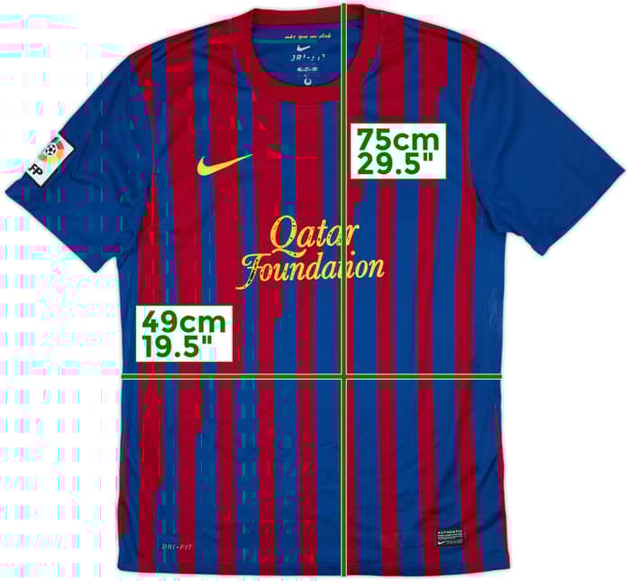 2011-12 Barcelona Home Shirt - 5/10 - (M)