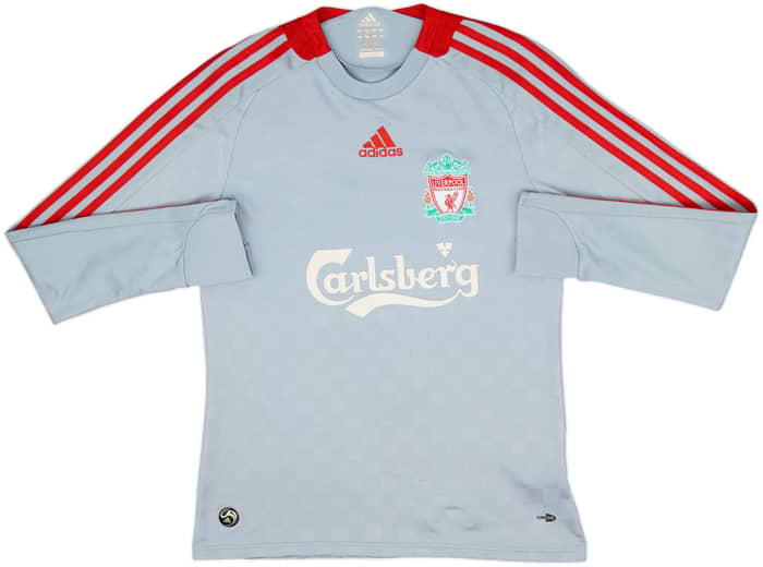 2008-09 Liverpool Away L/S Shirt Torres #9 - 7/10 - (S)
