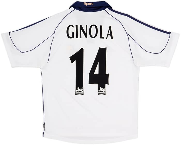 1999-01 Tottenham Local Camiseta Ginola #14 - 9/10 - (S)