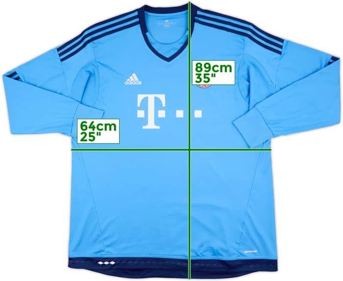 2015-16 Bayern Munich GK Shirt - 7/10 - (XXL)