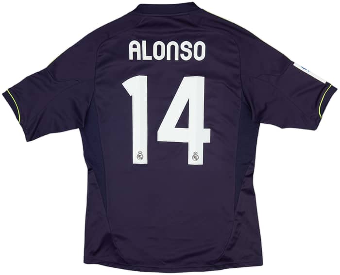 2012-13 Real Madrid Away Shirt Alonso #14 - 4/10 - (M)