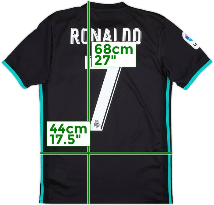 2017-18 Real Madrid Away Shirt Ronaldo #7 - 7/10 - (S)