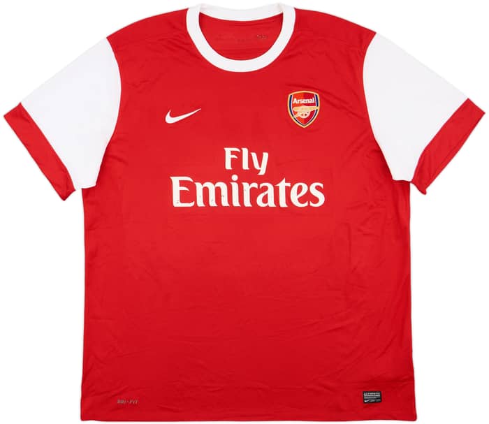 2010-11 Arsenal Home Shirt Fabregas #4 - 6/10 - (XXL)