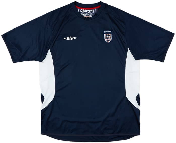 2005-06 England Umbro Training Shirt - 7/10 - (XL)
