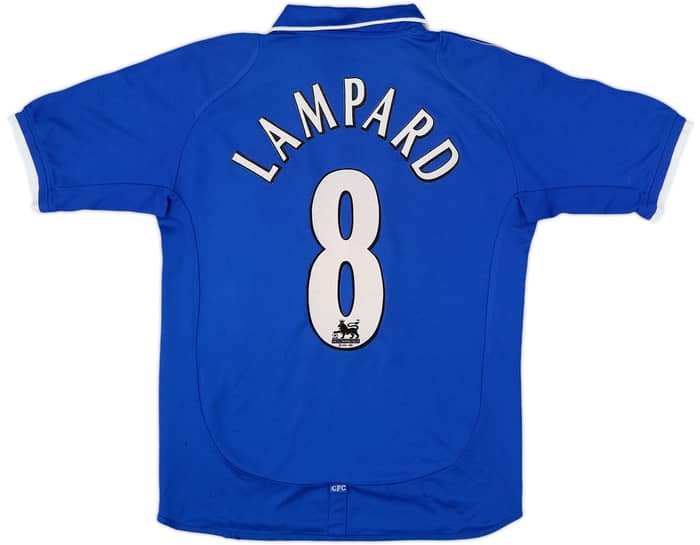 2001-03 Chelsea Home Shirt Lampard #8 - 8/10 - (L.Boys)
