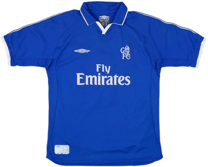 2001-03 Chelsea Home Shirt Lampard #8 - 8/10 - (L.Boys)