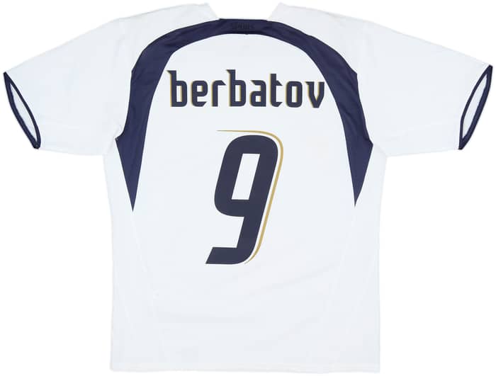 2006-07 Tottenham Home Shirt Berbatov #9 - 7/10 - (M)