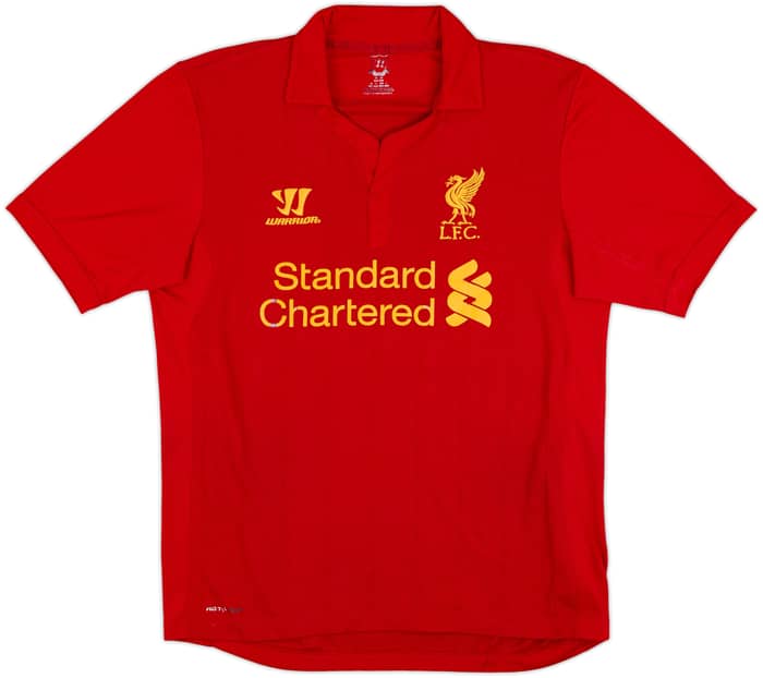 2012-13 Liverpool Home Shirt Suarez #7 - 6/10 - (M)