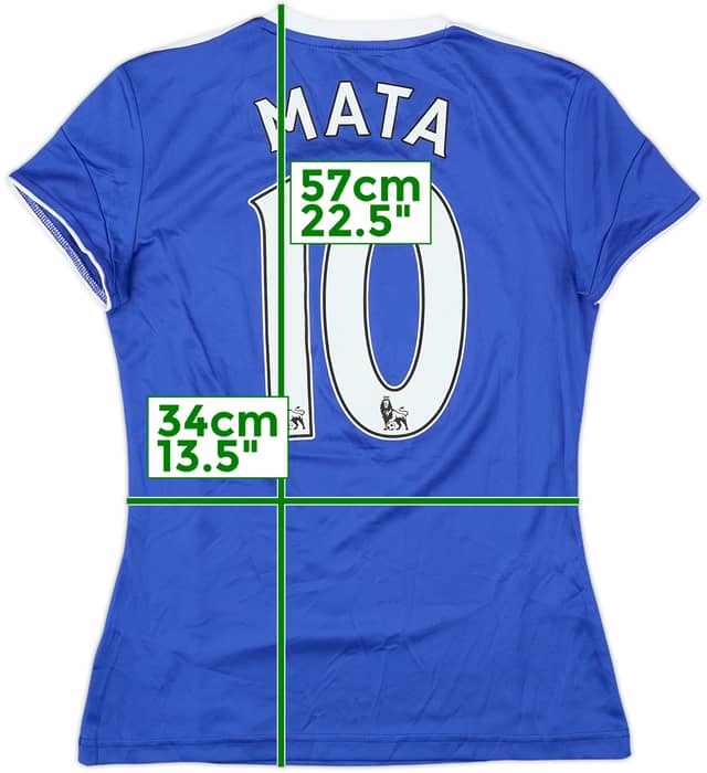 2013-14 Chelsea Home Shirt Mata #10 - 7/10 - (Women's S)
