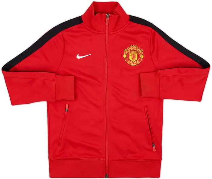 2014-15 Manchester United Nike Track Jacket - 9/10 - (M.Boys)