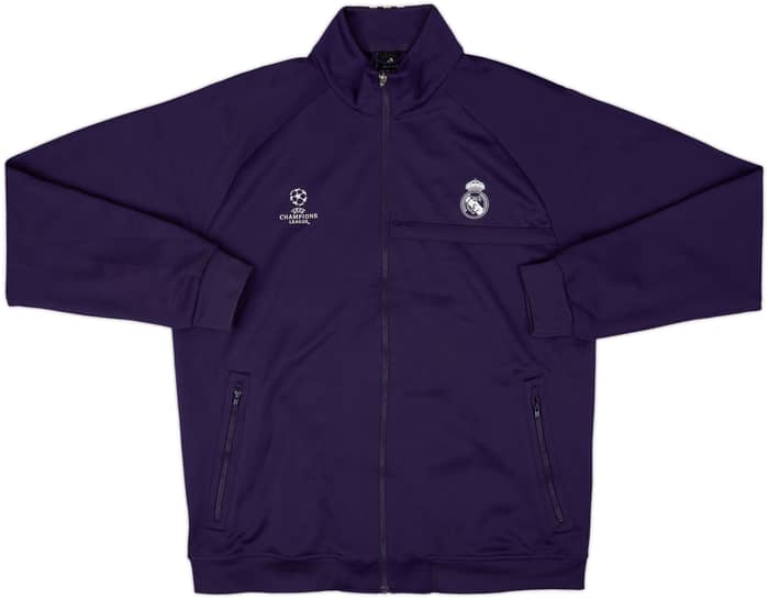 2010-11 Real Madrid adidas CL Track Jacket - 9/10 - (XL)