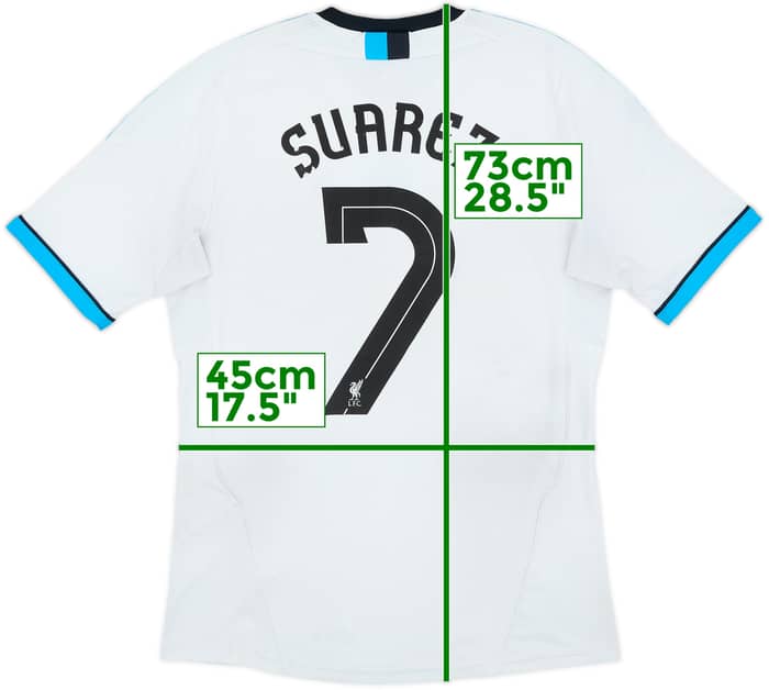 2011-12 Liverpool Third Shirt Suarez #7 - 5/10 - (S)