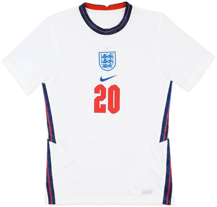 2020-22 England Home Shirt Foden #20 - 9/10 - (S)