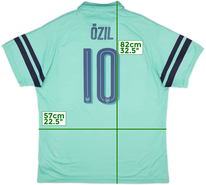 2018-19 Arsenal Third Shirt Ozil #10 - 8/10 - (XXL)