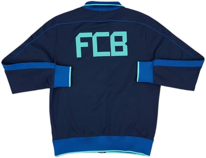 2010-11 Barcelona Nike N98 Track Jacket - 8/10 - (M)