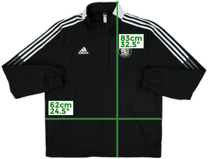 2021-22 Macclesfield Town adidas Track Jacket - 7/10 - (L)