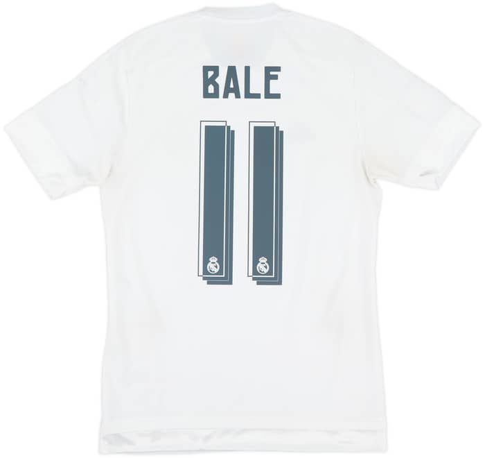 2015-16 Real Madrid Home Shirt Bale #11 - 6/10 - (S)