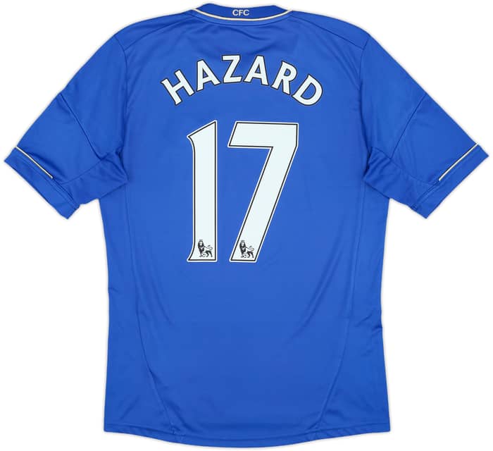 2012-13 Chelsea Home Shirt Hazard #17 - 6/10 - (S)