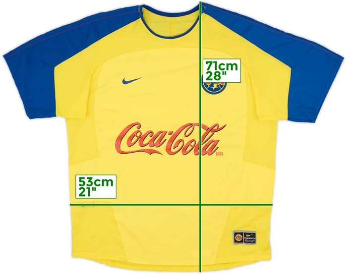 2003-04 Club America Home Shirt - 9/10 - (L/XL)