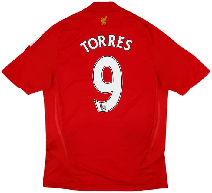 2008-10 Liverpool Home Shirt Torres #9 - 7/10 - (S)